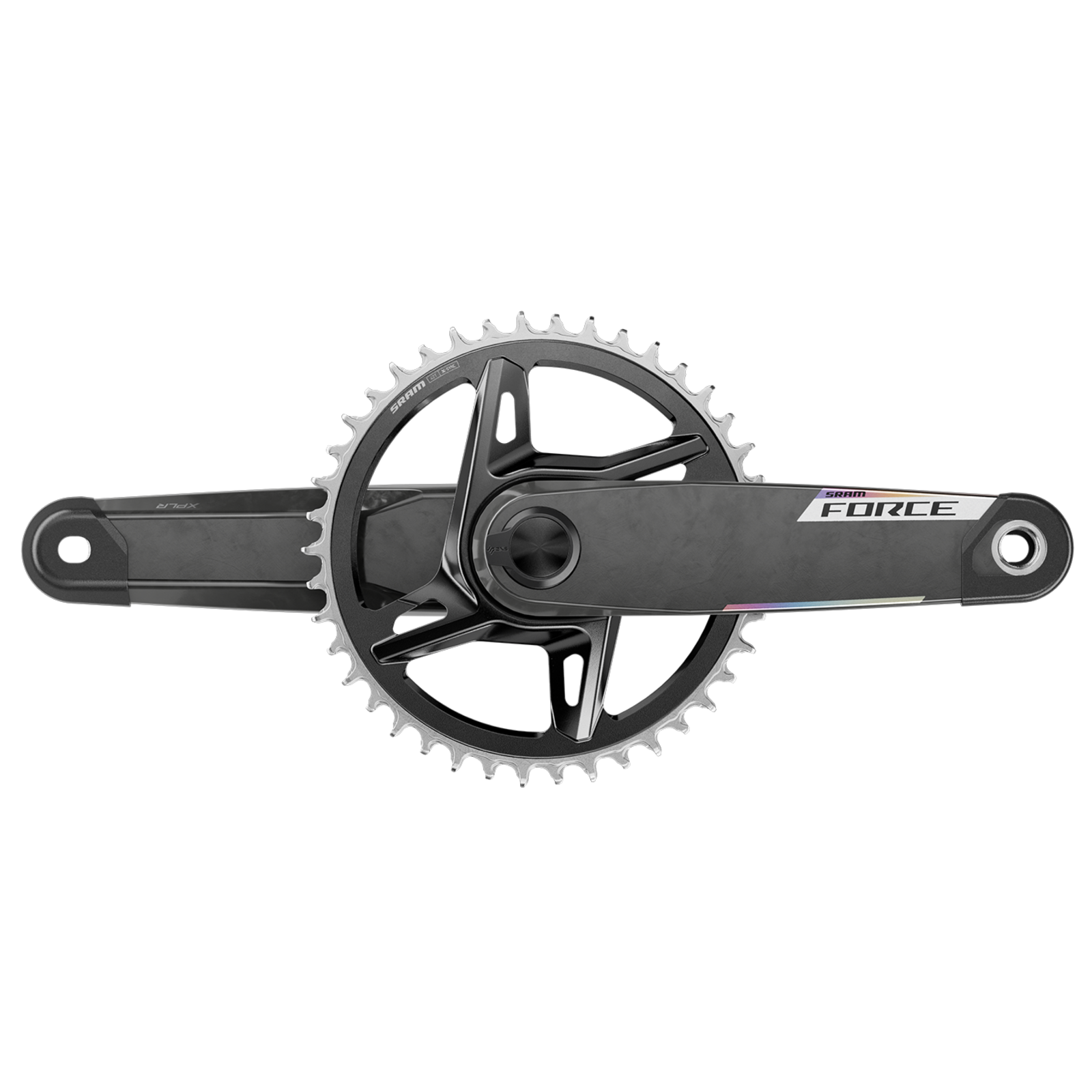 MY26 Power Meter Crankset Spindle Force XPLR AXS Wide 1x DUB / bl