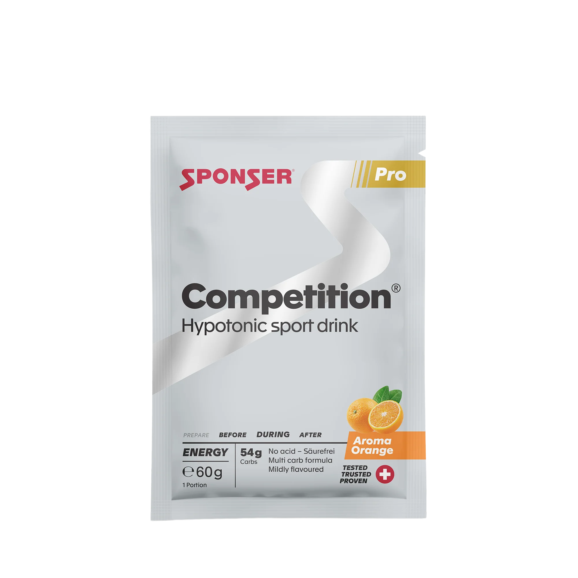 COMPETITION Orange Sportgetränk, Sachet 60g / orange / ORANGE