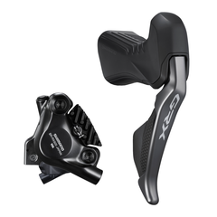Scheibenbremsen-Set GRX BR-RX820 mit ST-RX815 / Schwarz / hinten, Hebel rechts, 11, 170 cm