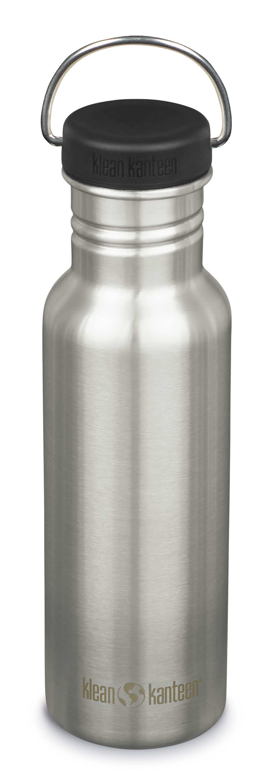 CLASSIC Edelstahlflasche / brushed stainless /  800ml, Loop Cap
