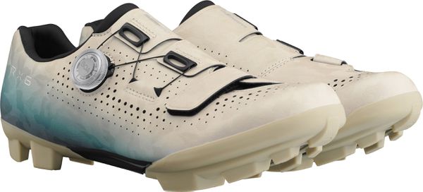 Men Gravel SH-RX6 Schuh SPD black / beige blue / 39