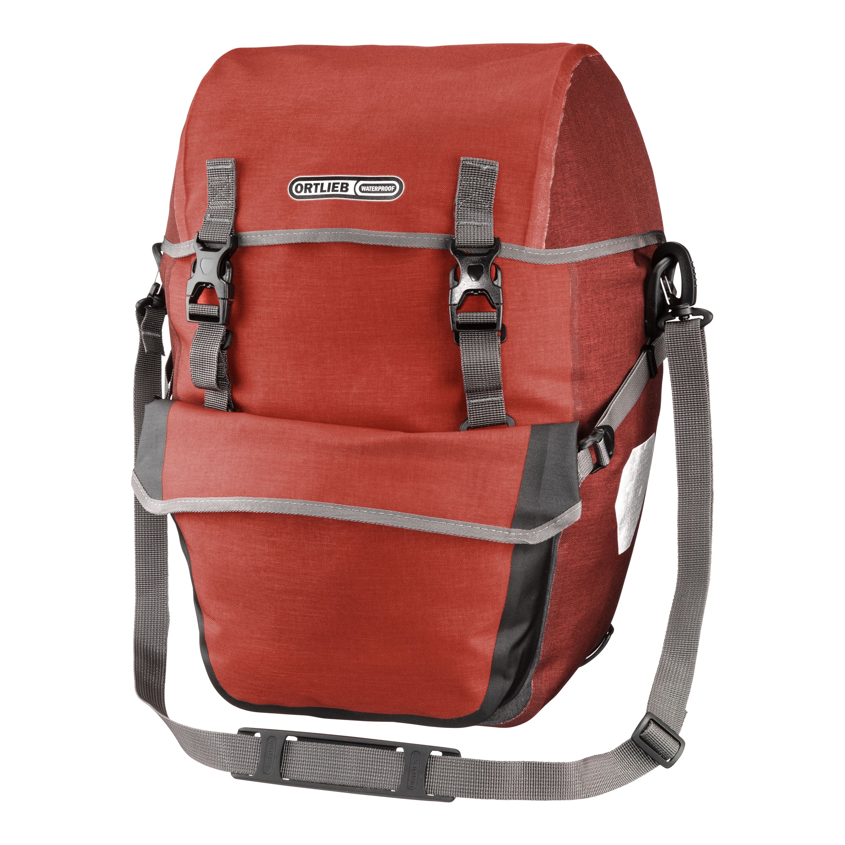 BIKE-PACKER PLUS Taschen (Duo) / salsa - dark chili / 2 x 21 L