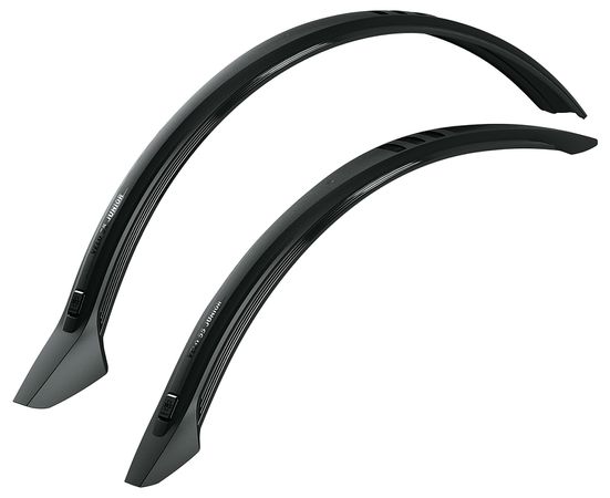 Steckschutzblechgarnitur Velo 55 Junior 24 schwarz / schwarz