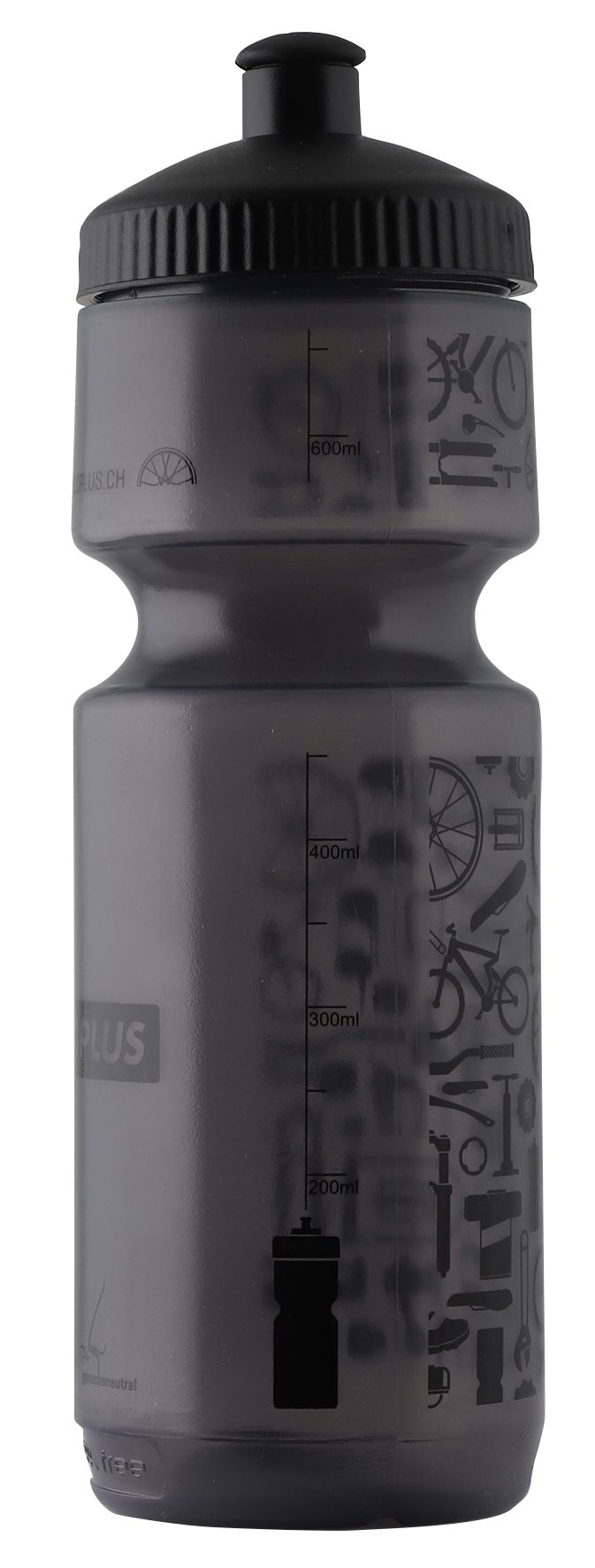 DURST Green Bottle, geruchsneutral, 7dl / transparent/schwarz / 7dl