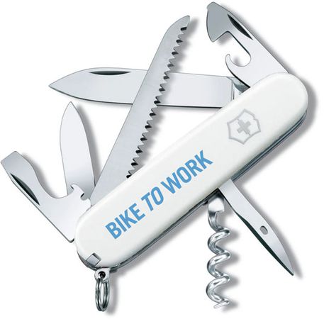 Victorinox Camper Taschenmesser / weiss