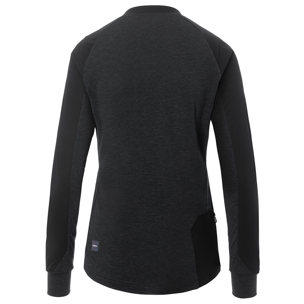 W Roust LS Wind Jersey / black/grey / M