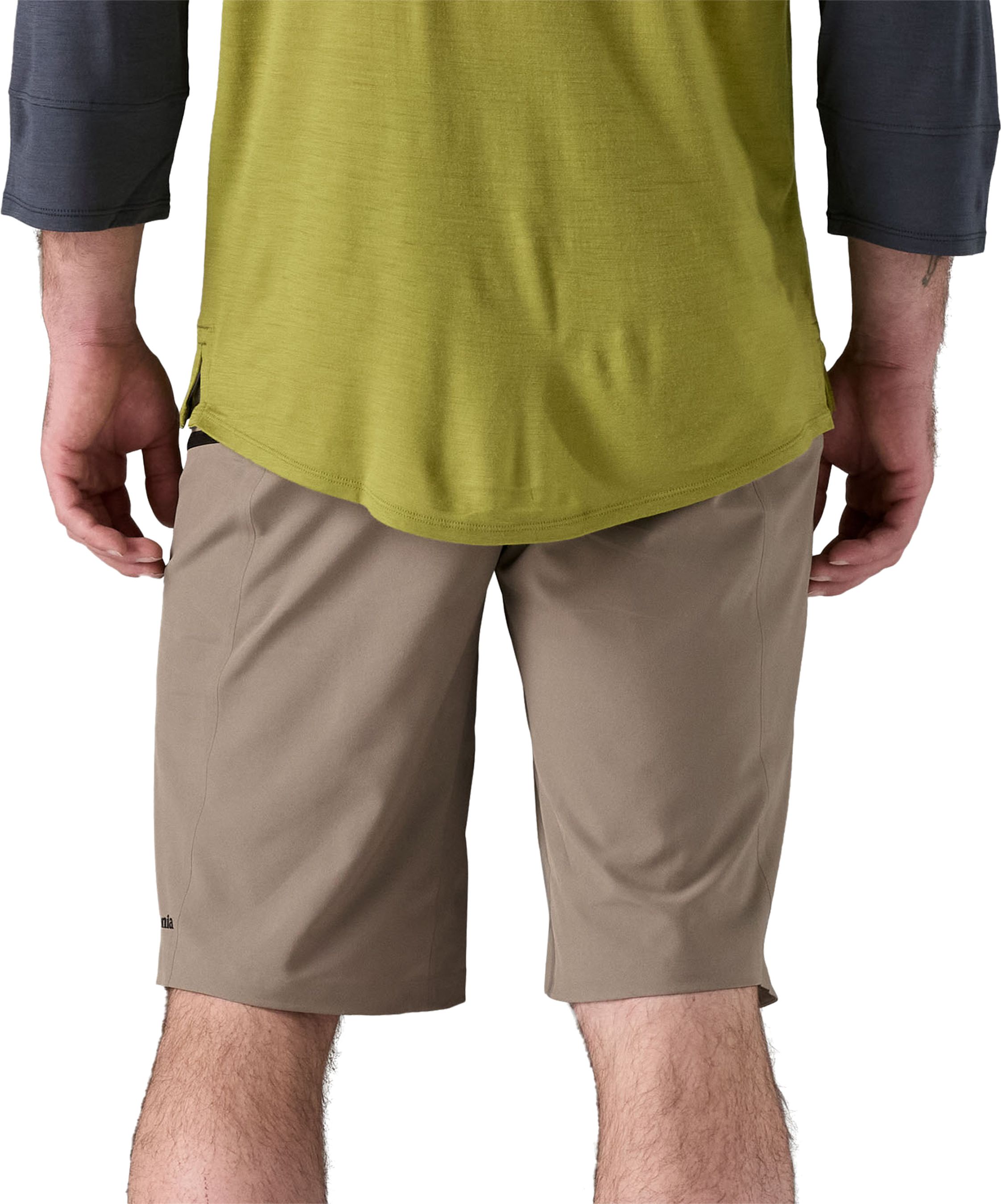DIRT ROAMER Herren-Bikeshorts / wing grey / L=34