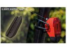 D-SHAPE Sattelstützen Adapter / schwarz