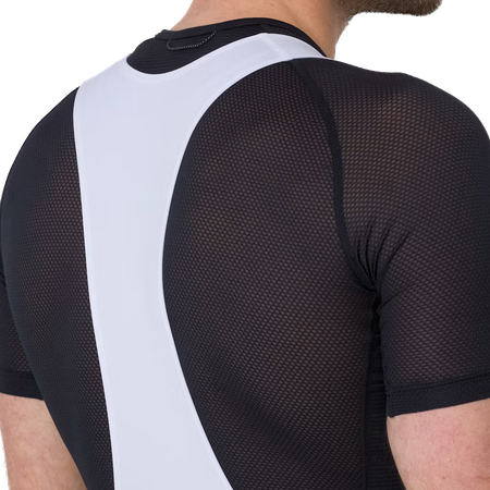 CORE Herren-Trägerhose / dark navy/white / L