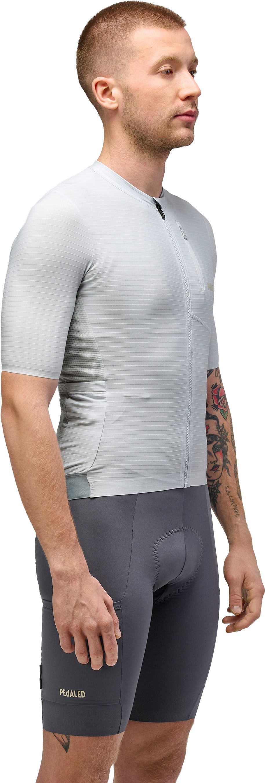 ODYSSEY Herren-Gravel-Kurzarmtrikot / light blue / XL