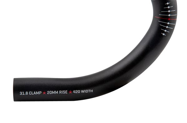 FALCON LEONARDO GRAVEL Lenker / schwarz / 440mm