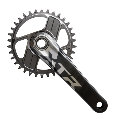 Kettenradgarnitur XTR FC-M9200 ohne Kettenblatt / 165 mm