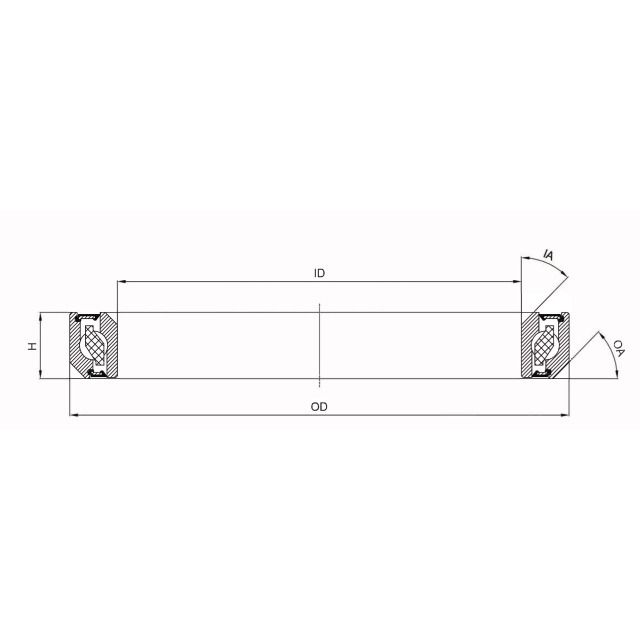 Kompaktlager / CB-786 40.0x52.0x7.5 45°/45°