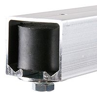 ROLLERFLEX Velohängesystem, Reifenbreite bis 2.3" / silber / 4er