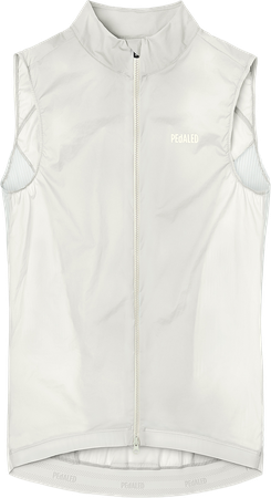 ELEMENT WINDPROOF Damen-Windweste / light grey / XL
