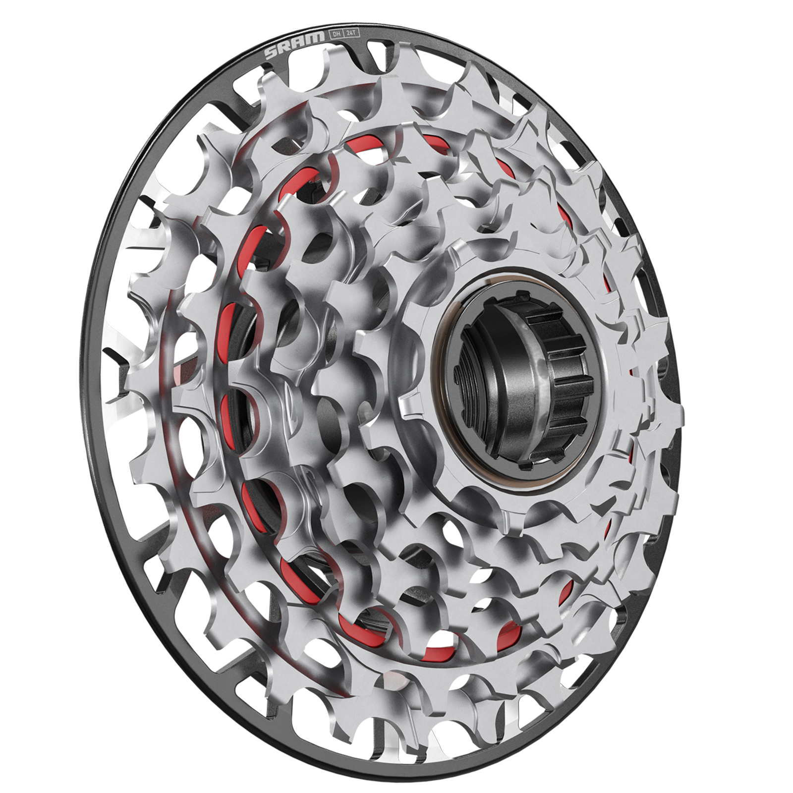 Cassette XS-797 XX DH Transmission AXS 7sp XD / black/silver / 10-24t