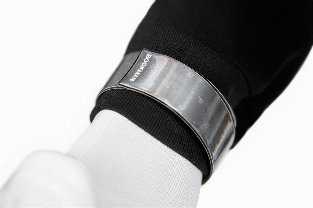 SNAP BAND Reflektorband / black / 39.5cm