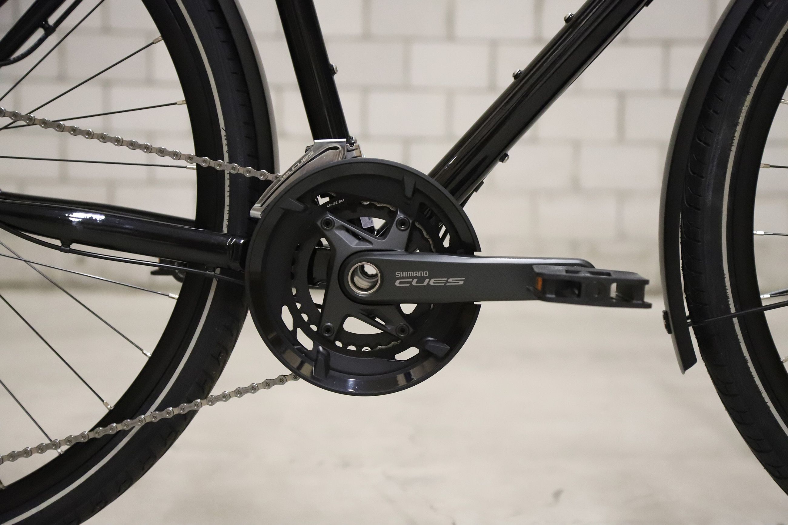 AMBER ROAD SELECT 3.1 Tourenvelo / schwarz glänzend / L