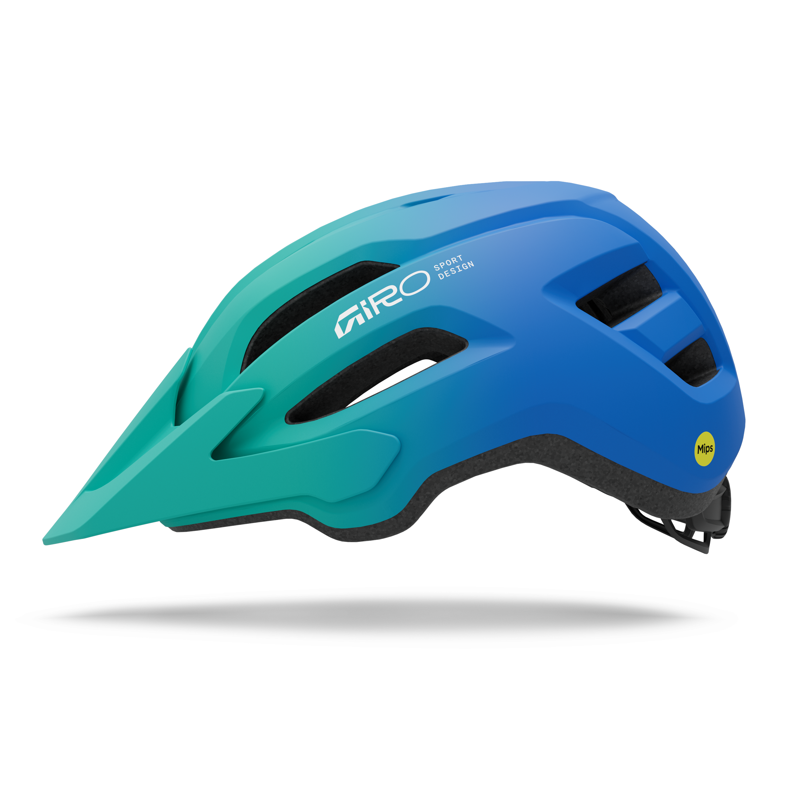 FIXTURE II YTH MIPS Velohelm /matte aqua green/blue fade / 50-57cm