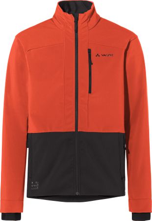QIMSA PRO Herren-Softshelljacke / glowing red / S