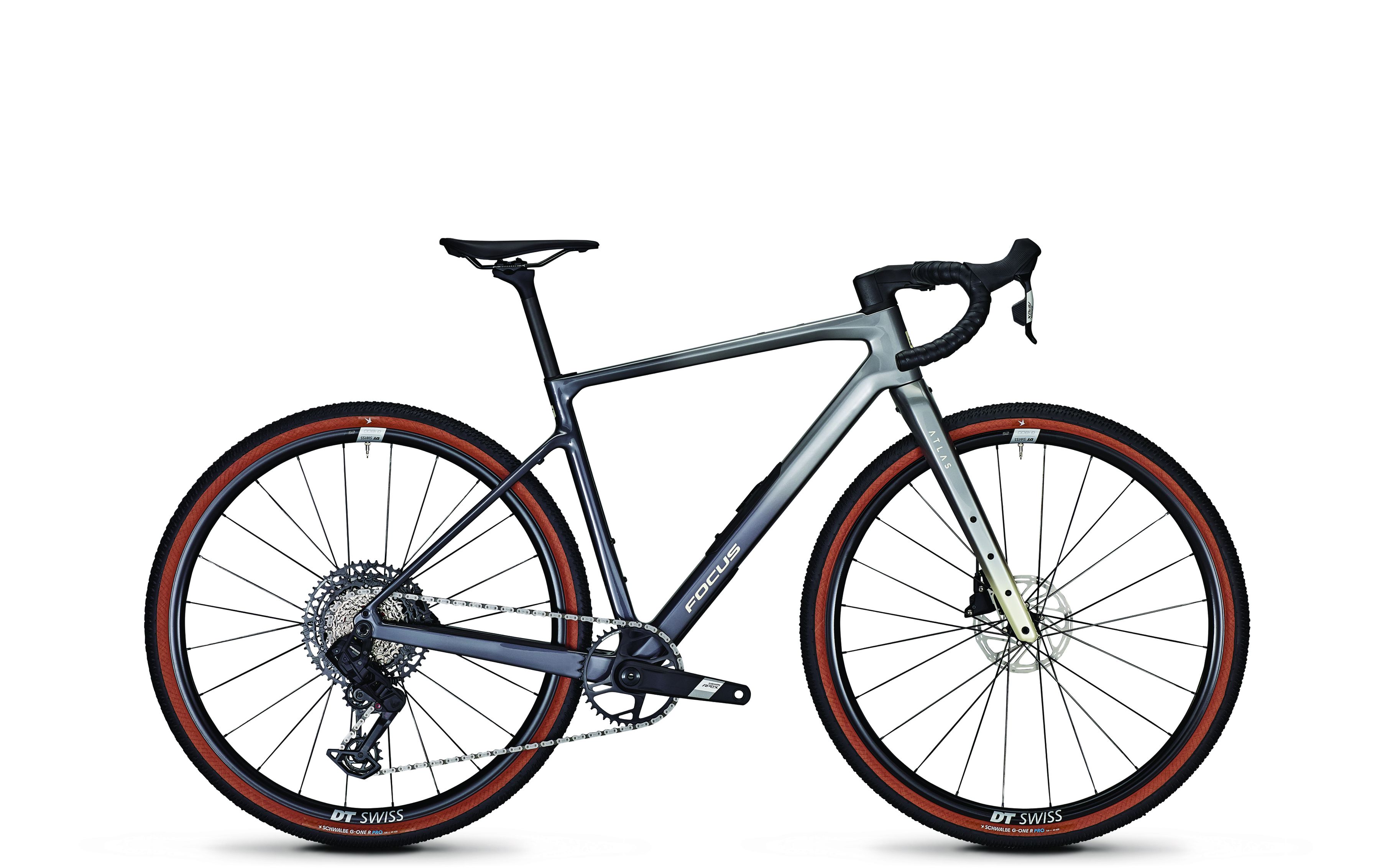 ATLAS 8.8 Gravelbike / Nepalsilver/Steelgrey / XL