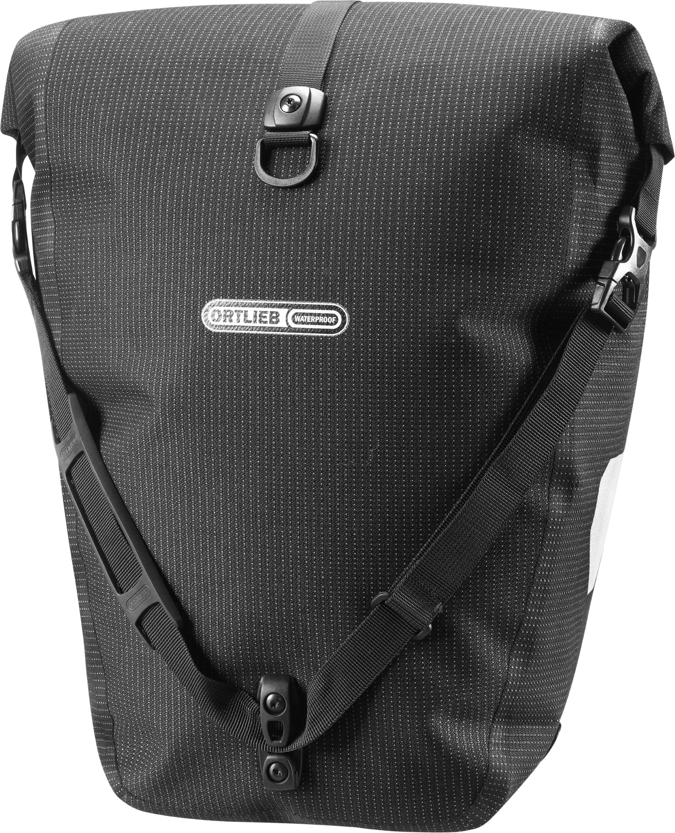 BACK-ROLLER HIGH VISIBILITY Hinterradtasche (Single) / black reflective / 20 L