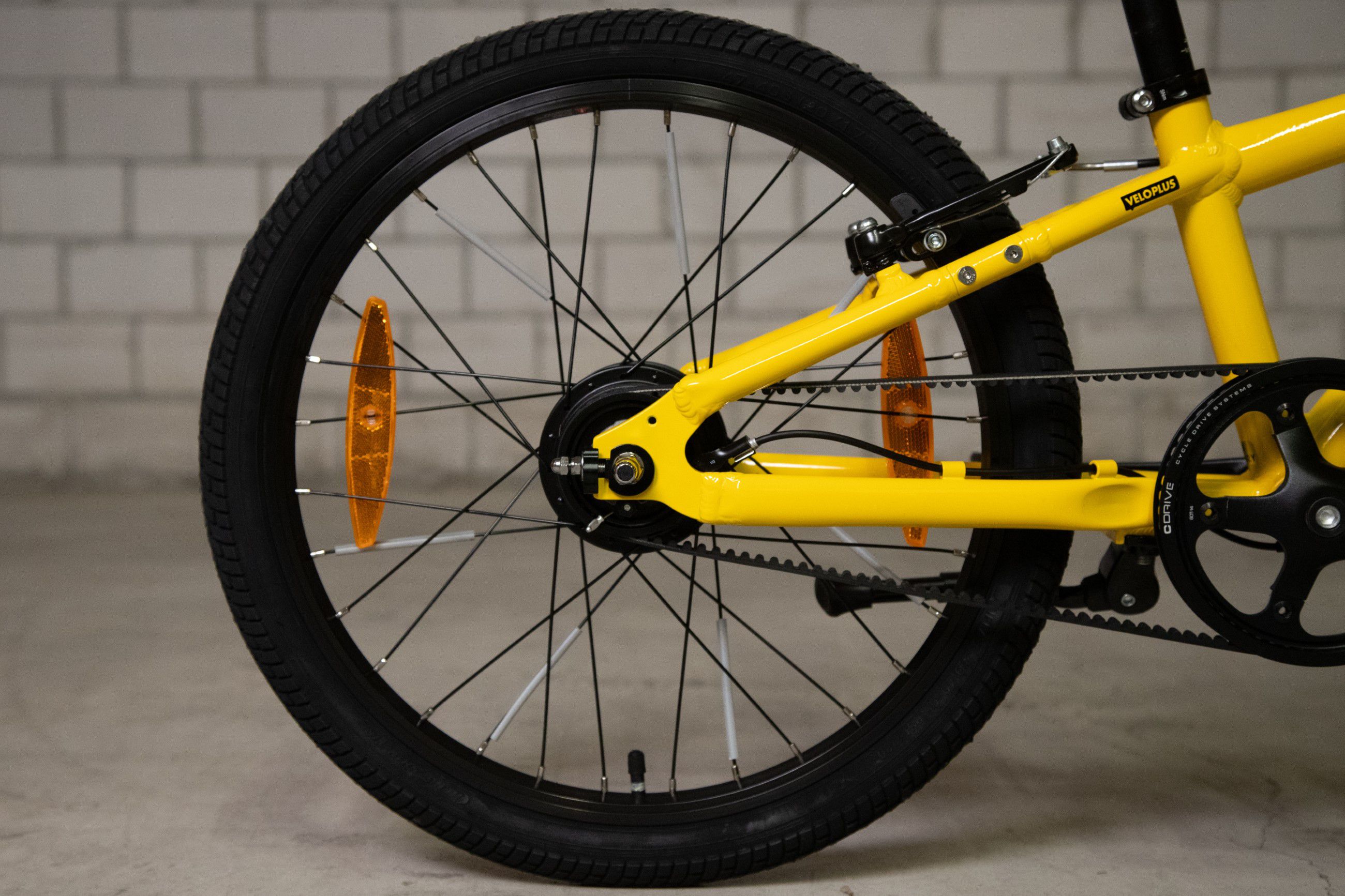FLiZZi 20 RIEMEN Kindervelo / gelb / 20 ZOLL