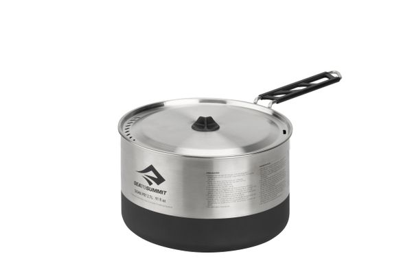 SIGMA POT Edelstahltopf (1.9L, 2.7L) / silber / 1.9L