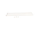 Spoke and Nipple 260mm CX-Ray Straight Pull Qty 3 / silver