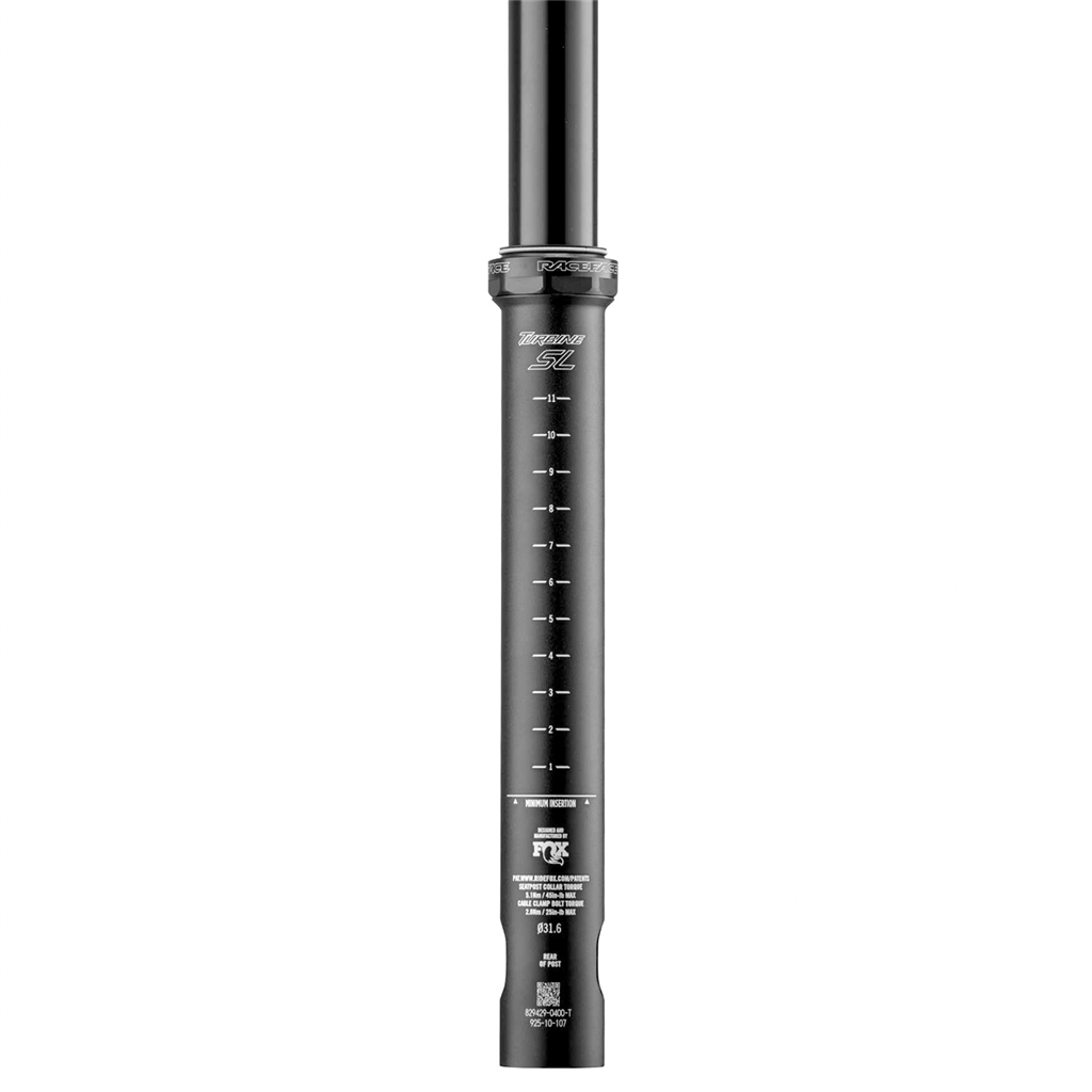 Turbine SL Dropper Post 100 No Lever / black / 30.9mm
