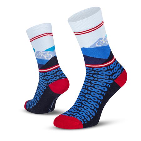 Mountain Socks / dark blue / 35-38