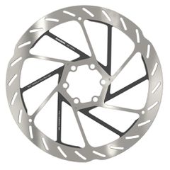 HS2 Bremsscheibe 6-Loch / black_silver / 220mm