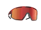 FUSION Sportbrille / transparent red