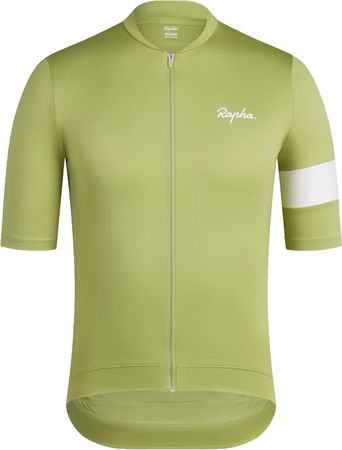 CORE Herren-Kurzarmtrikot / fern/white / S