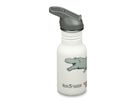 CLASSIC Edelstahlflasche / Dino Skate / KIDS 350 ml