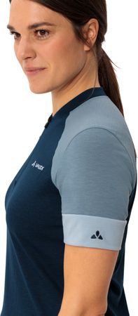 ALTISSIMO Q Damen-Kurzarmtrikot / dark sea/nordic blue / 38