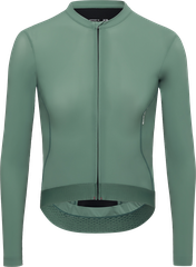 PERFORMANCE Damen-Langarmtrikot / green / M