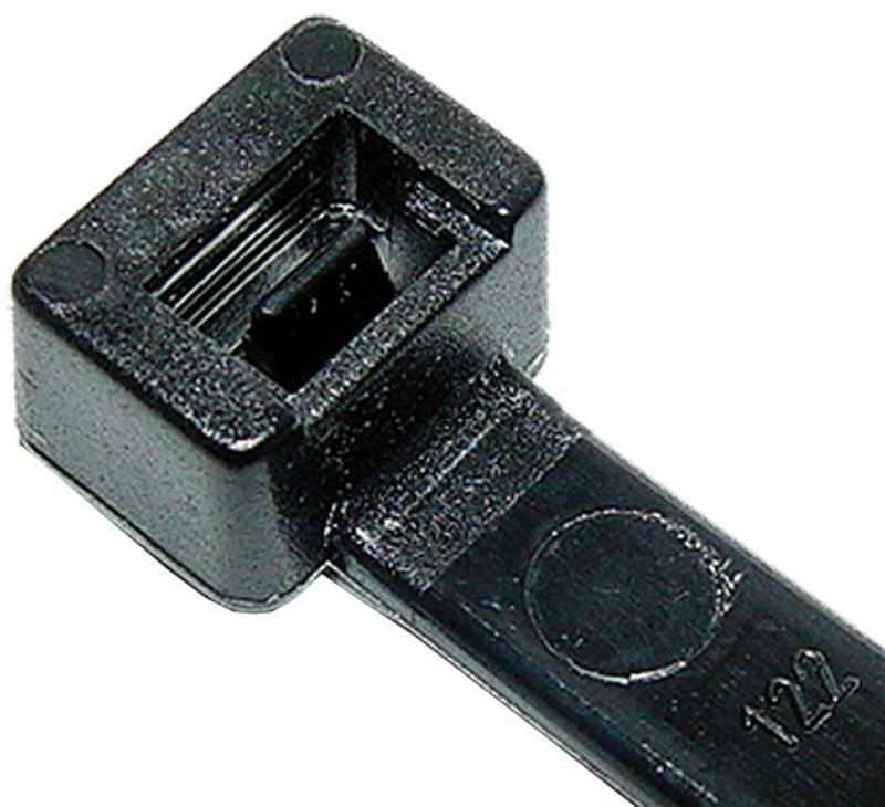 Kabelbinder Set mit 10 Stk., Schwarz - Hauptansicht