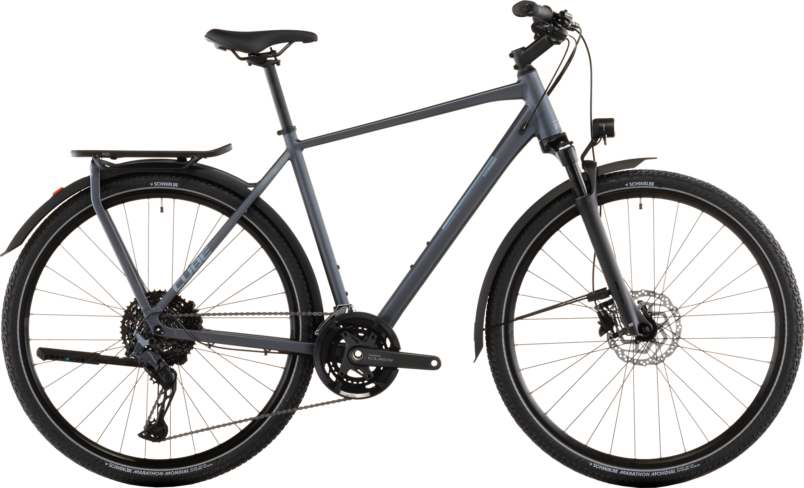 KATHMANDU EXC City- und Alltagsvelo / metallicgrey / 58 CM