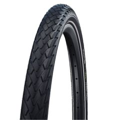 GREEN MARATHON Perf. Reifen / Black+Refl. / 20x1.75, 47-406