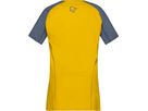 FJØRÅ  EQUALISER Damen-Kurzarmshirt / sulphur/vintage indigo / M