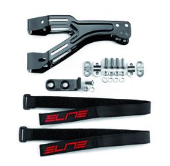 Bidonhalterbefestigung Skekane Alu schwarz / schwarz