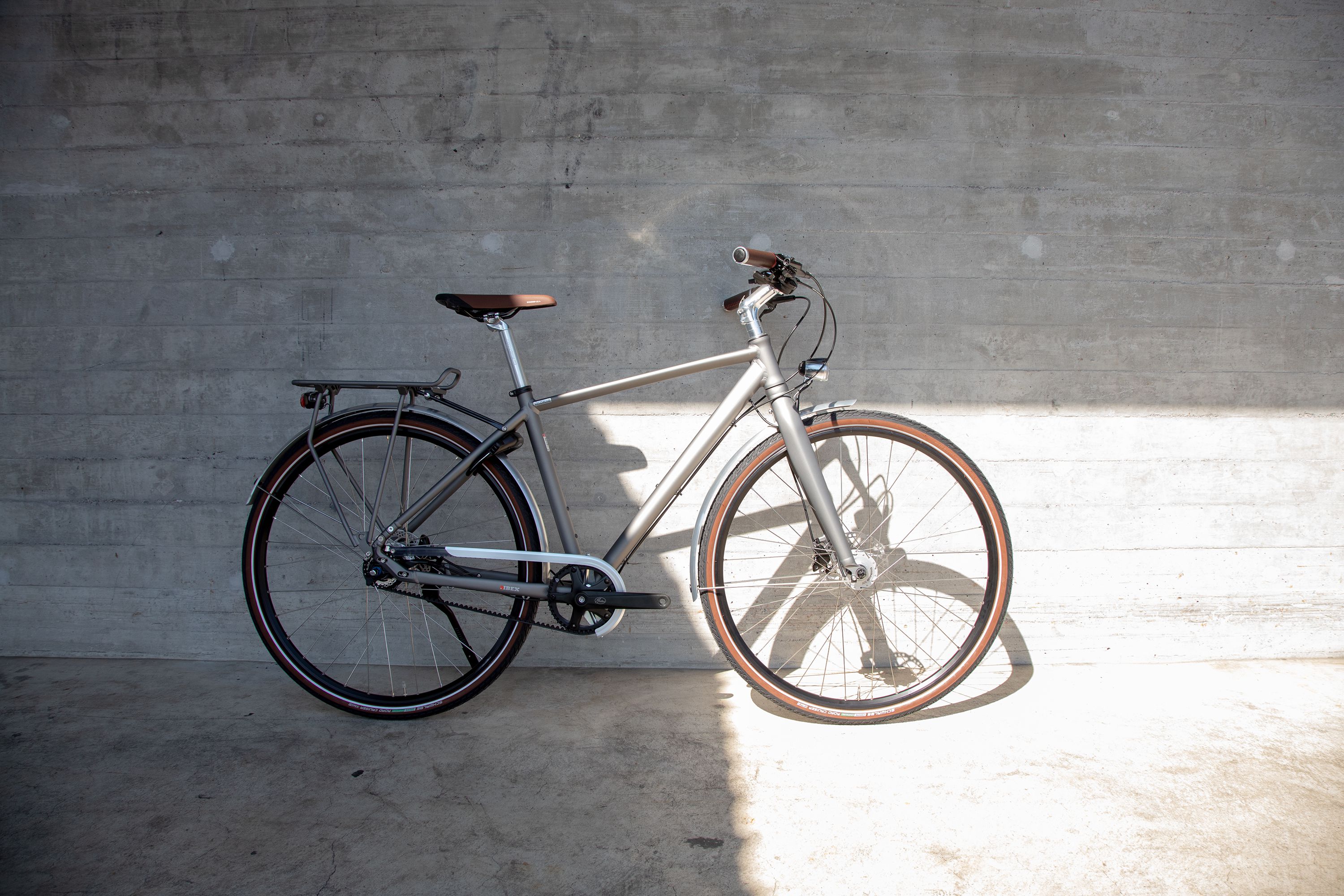 LAZY DAY GATES ALFINE 8 Men City- und Alltagsvelo / metall matt / 52 CM