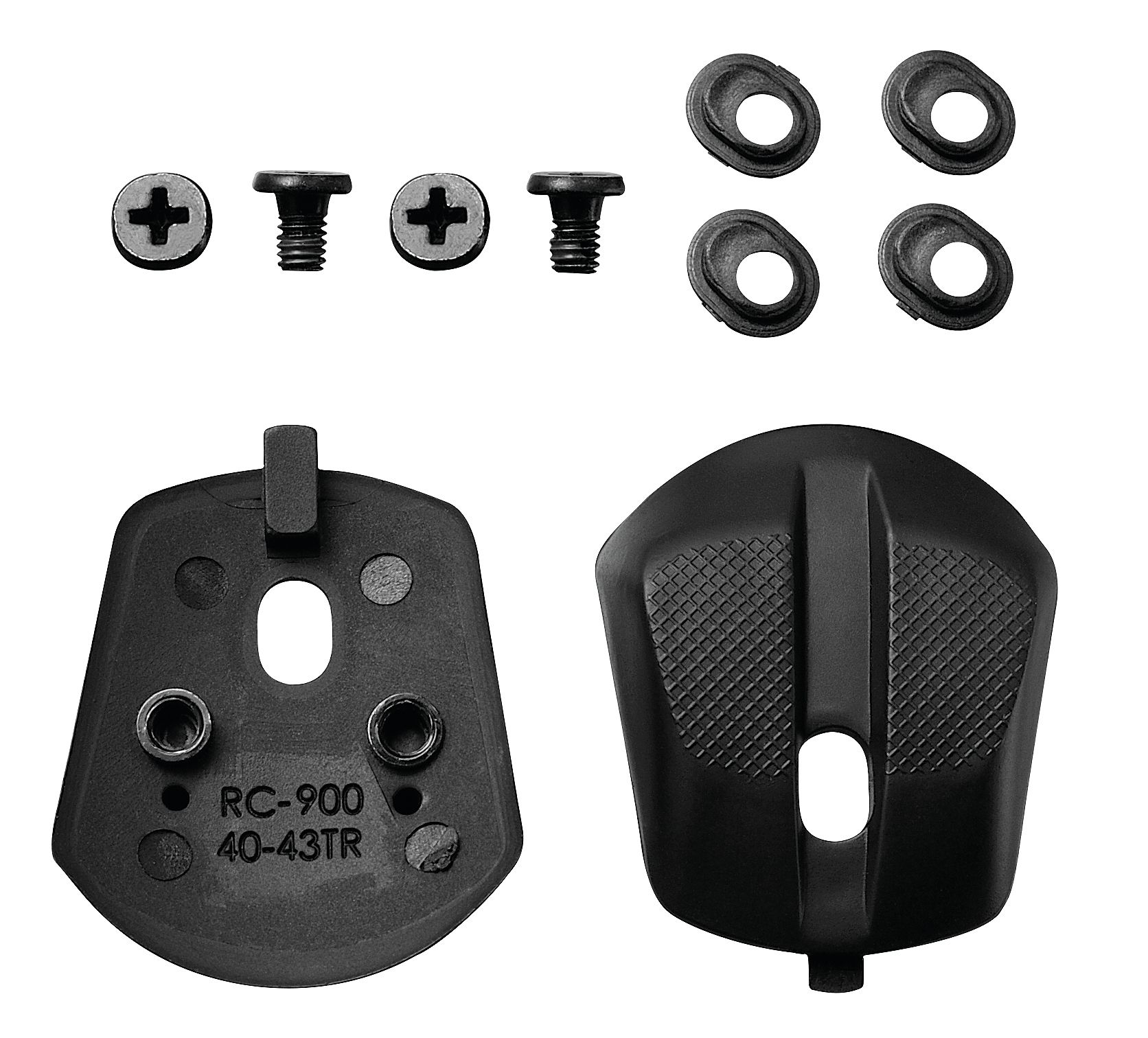 Replaceable Heel Pads black