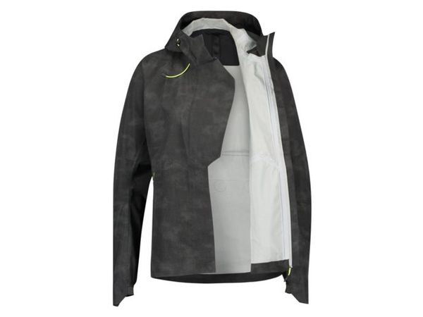 Women Commuter Tech Rain Jacket Reflection / Reflective Black / L