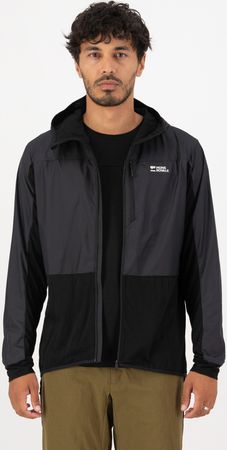 DIVERSION Herren-Merino-Windjacke / black / XL