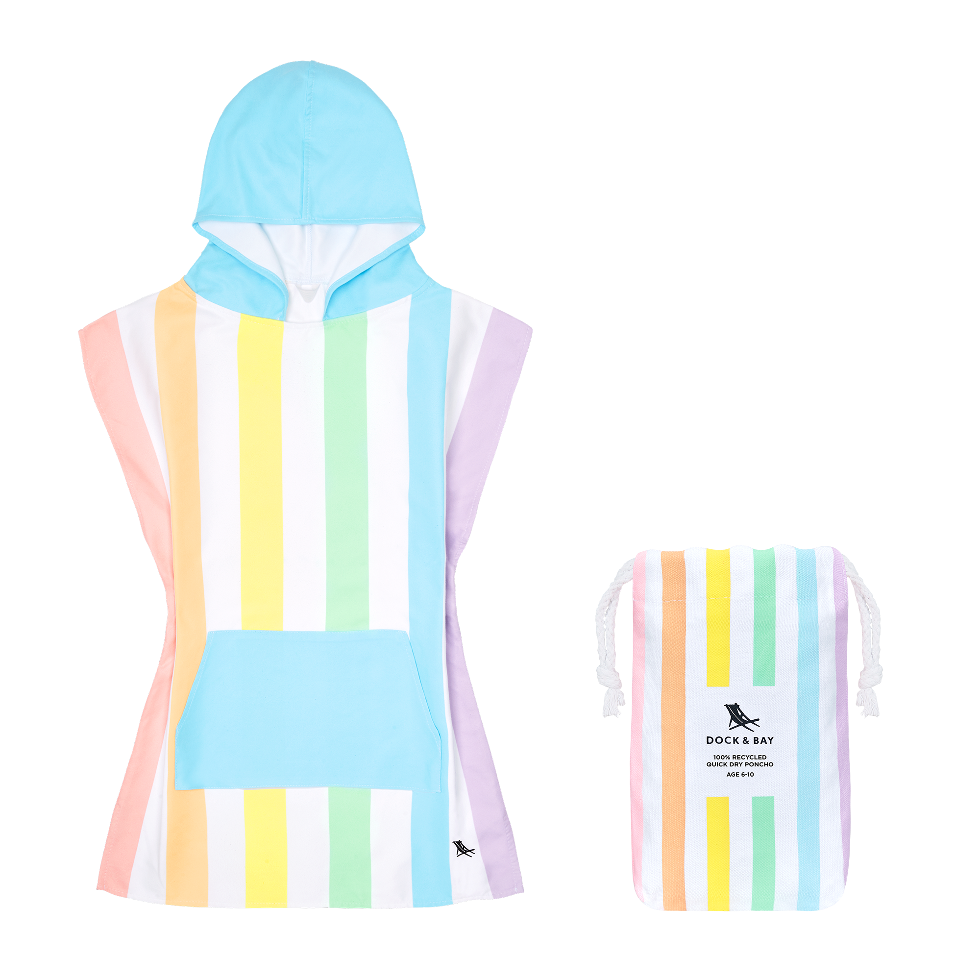 Poncho Kids / unicorn waves / S