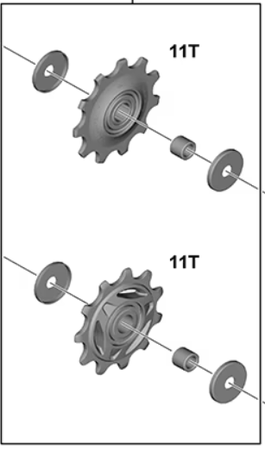 Führungs- und Spannrolle RD-Uxxxx / RD-U6050