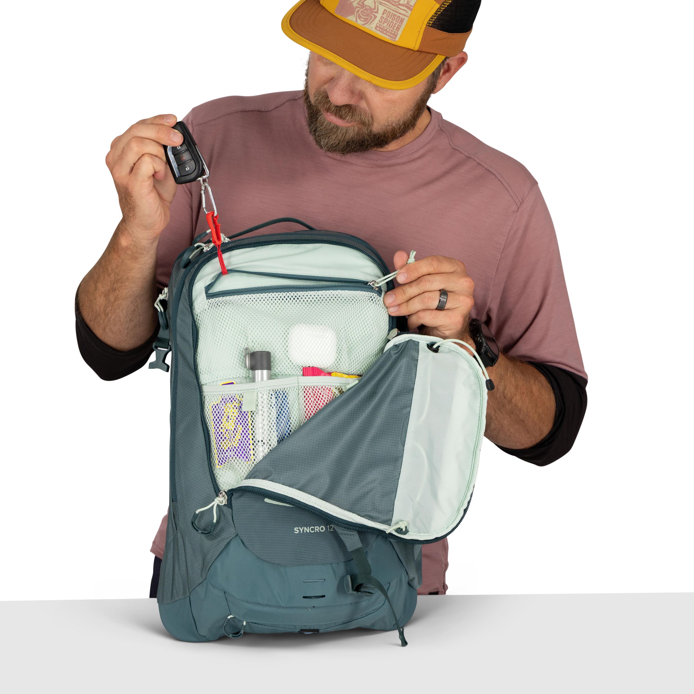 SYNCRO 12 Bikerucksack (2026) / cascade blue / 11l