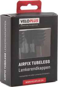 Flickzeug und Pannenschutz - AIRFIX TUBELESS Lenkerendkappen Flickset von VELOPLUS SWISS DESIGN